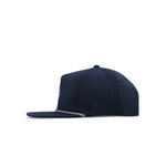 Melin Coronado Links Hydro MagnaLink golf cap in navy, side view