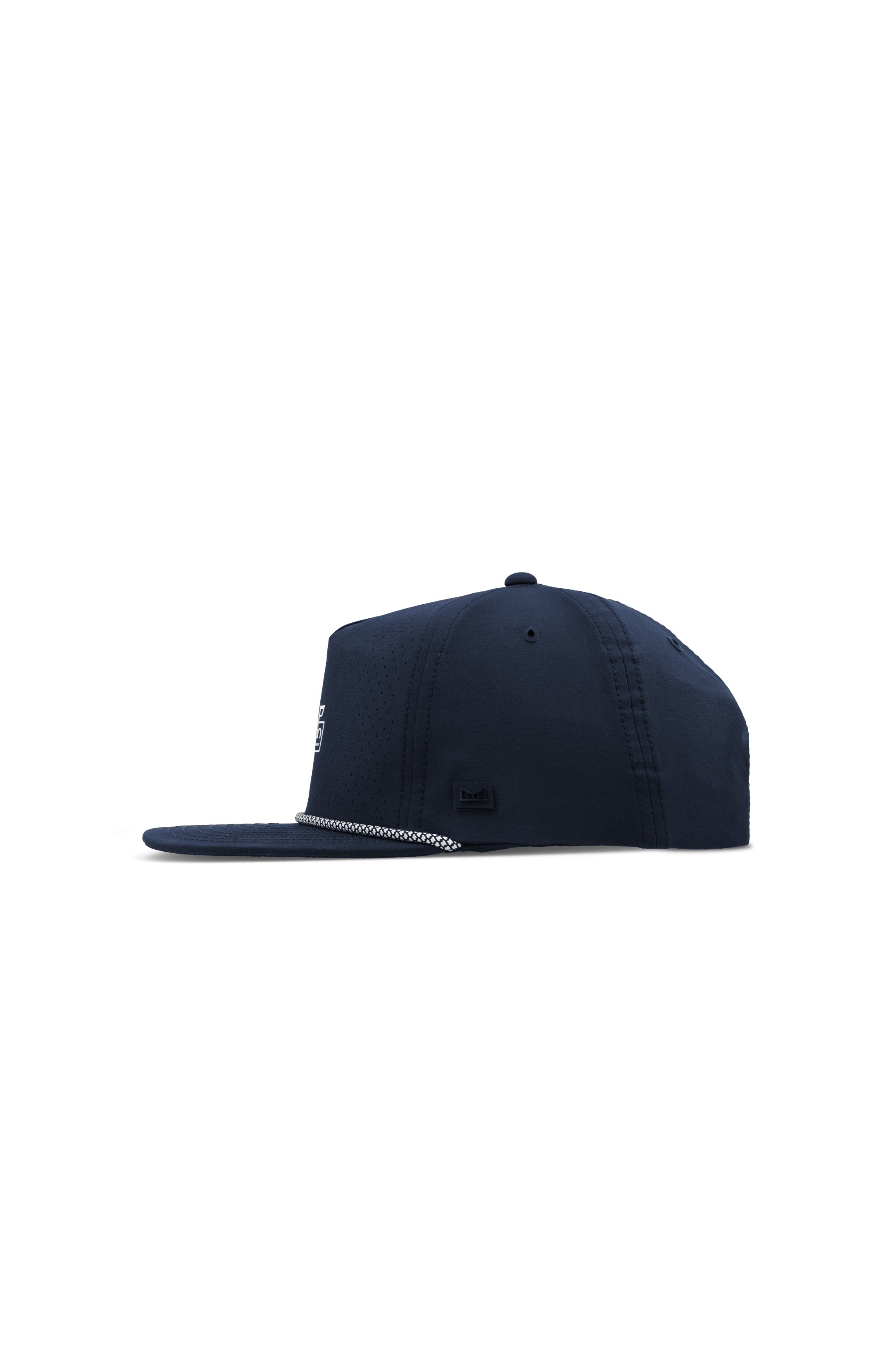 Melin Coronado Links Hydro MagnaLink golf cap in navy, side view