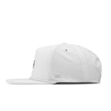 melin Hydro Coronado Links snapback hat in White - back view