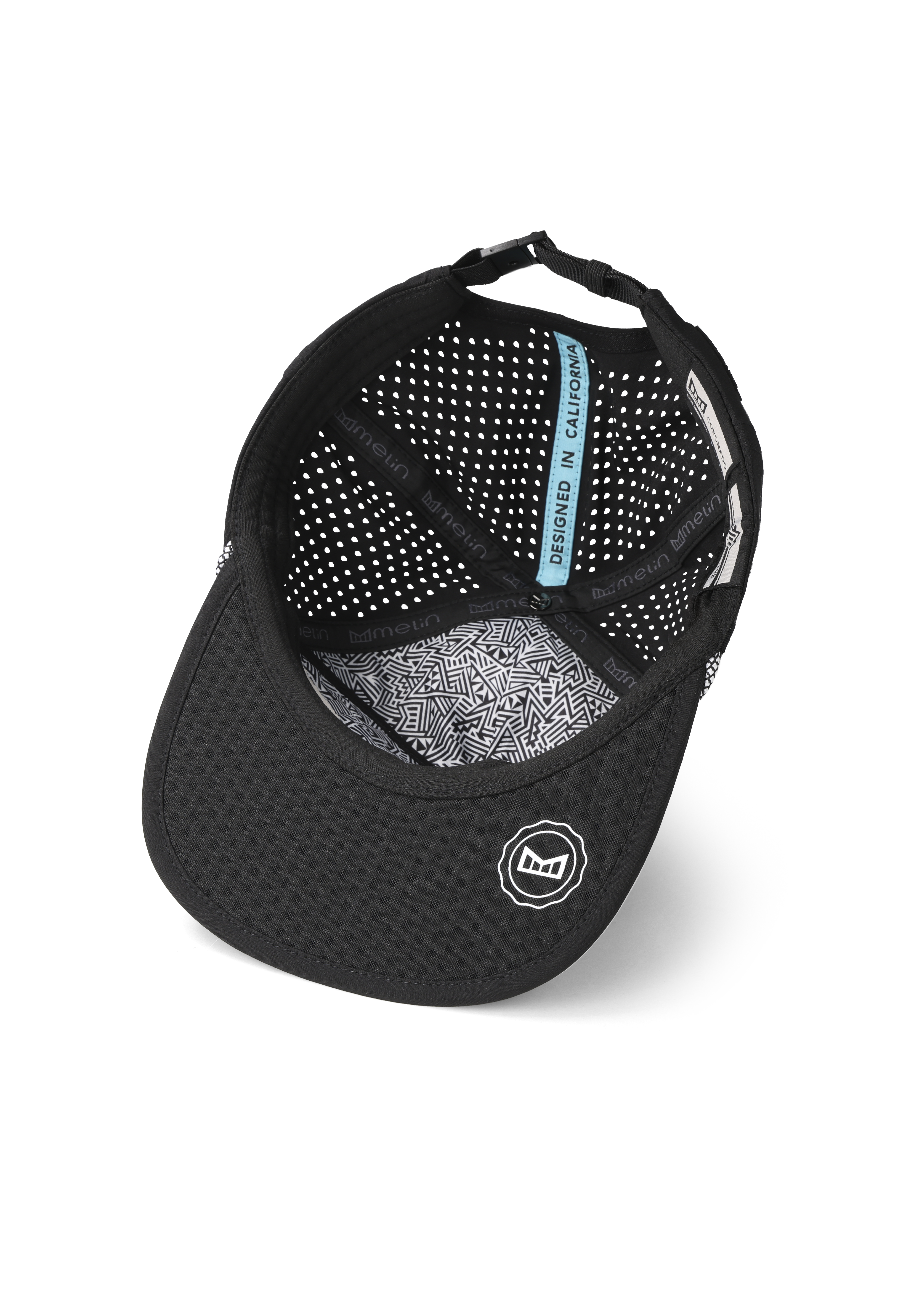 Melin Coronado Packable Hydro Black packed flat