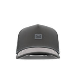 Melin Hydro Odysea Rope Streamline snapback in Raven, front view