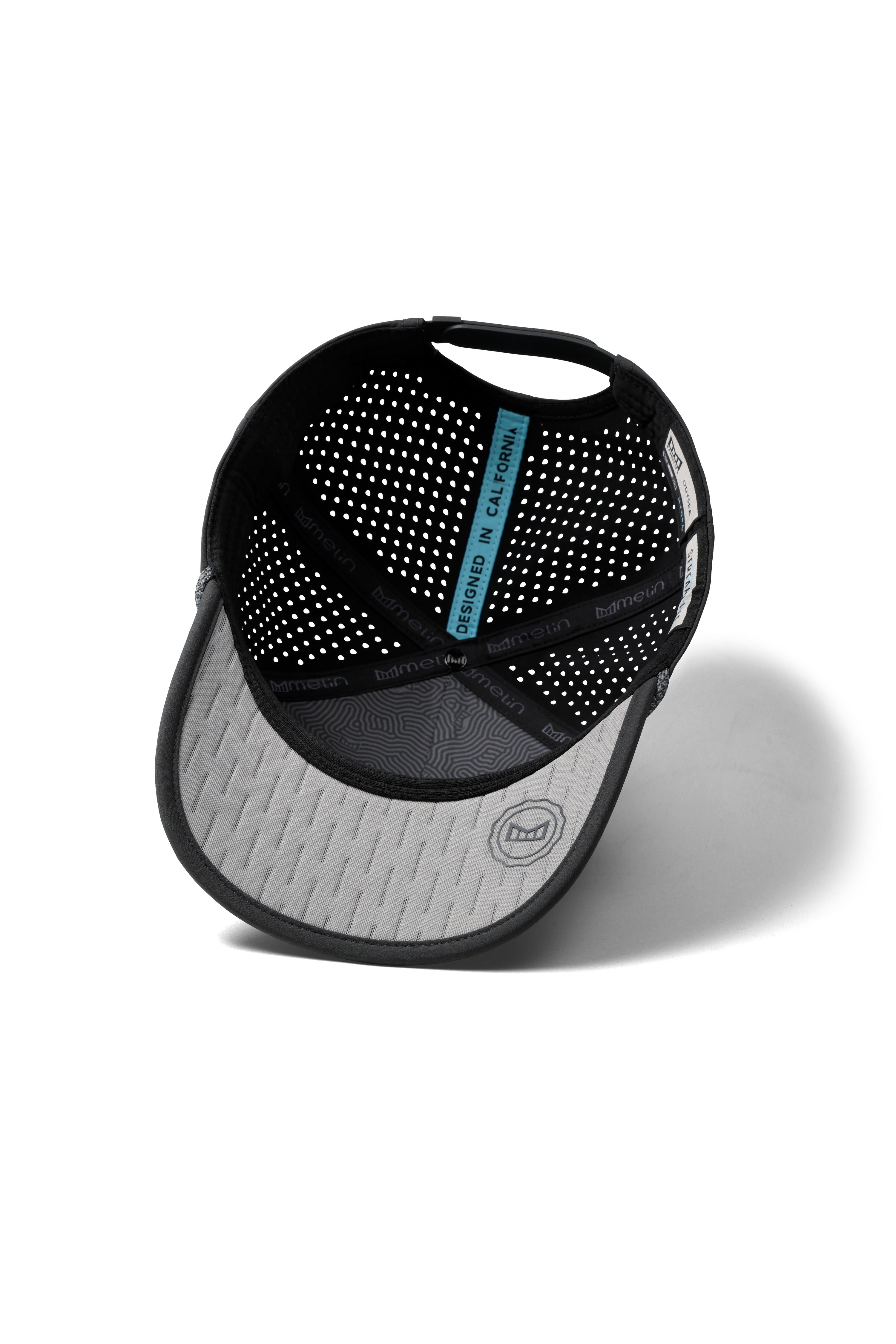 Melin Hydro Odysea Rope Streamline snapback interior lining and Cloud Visor Core detail