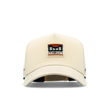 Melin Hydro Odysea Stacked Baja Picante snapback, angled view
