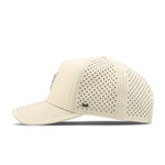 Melin Hydro Odysea Stacked Baja Picante snapback, side view
