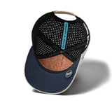 Melin Hydro Odysea Stacked Baja Picante snapback, detail view