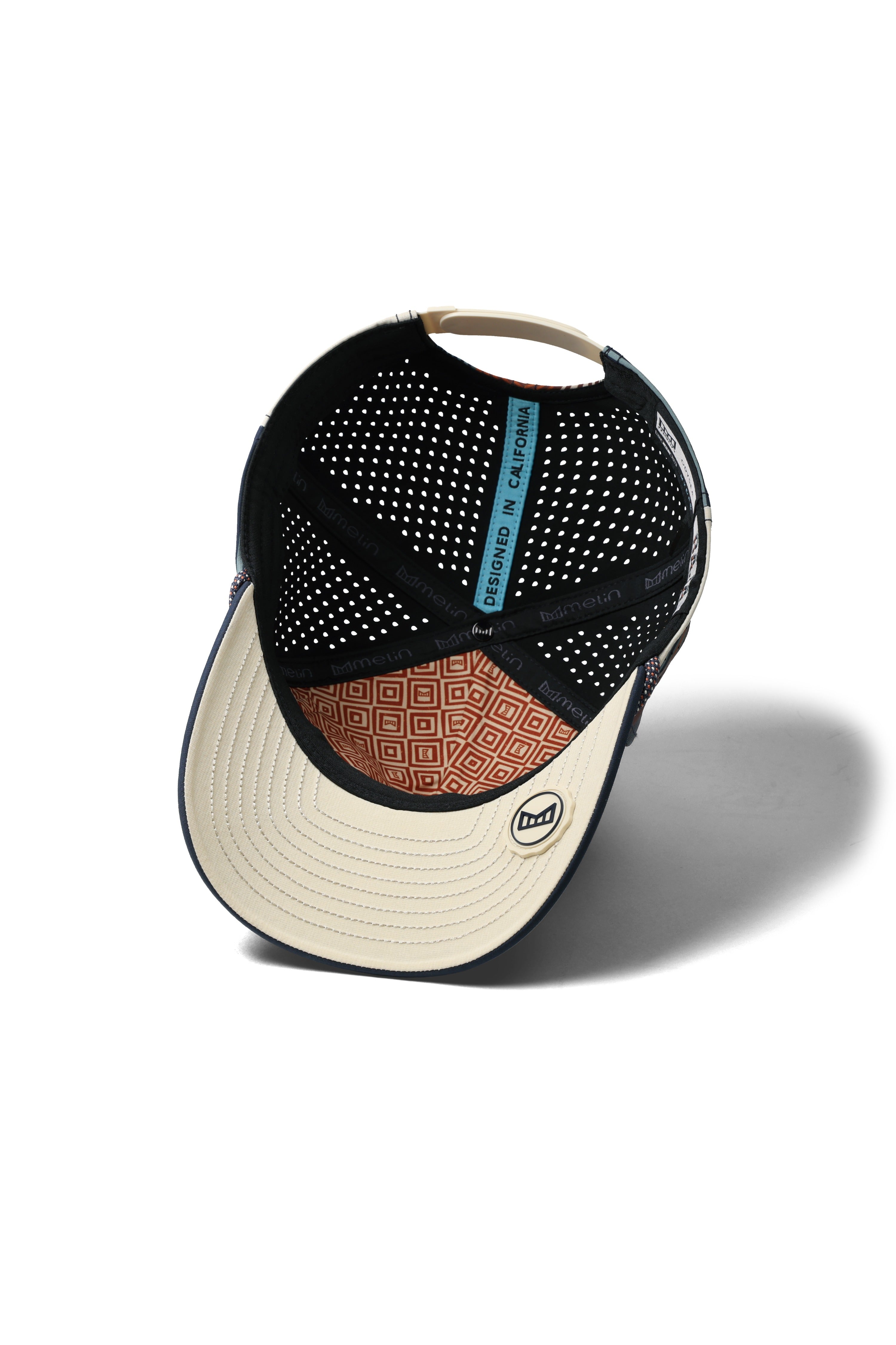 Melin Hydro Odysea Rope Baja Picante snapback, detail view
