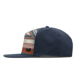 Melin Hydro Trenches Icon Baja Picante snapback, side view
