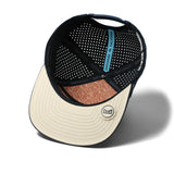 Melin Hydro Trenches Icon Baja Picante snapback, detail view