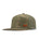 melin Hydro Trenches Rain Camo snapback hat, angled front view