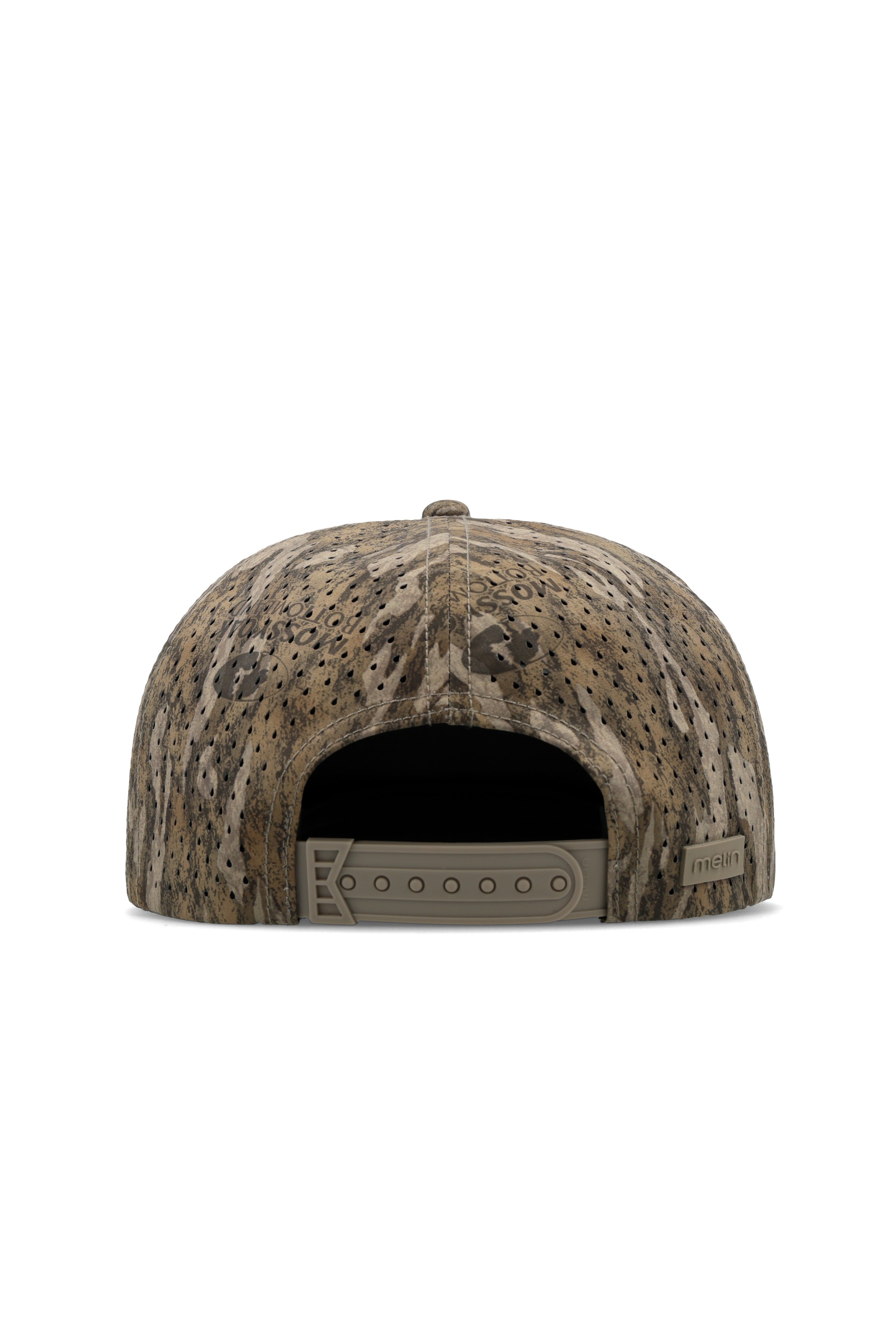 melin Hydro Coronado Mossy Oak Bottomland snapback hat - angle