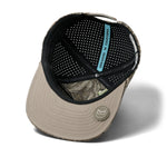 melin Hydro Coronado Mossy Oak Bottomland snapback hat - detail