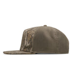 melin Hydro Trenches Mossy Oak Bottomland flat brim snapback hat - back