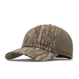 Melin Hydro Compass Mossy Oak Bottomland snapback hat - front view