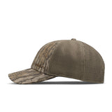 Melin Hydro Compass Mossy Oak Bottomland snapback hat - back view