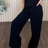 Sloane Jacquard Knit Wide-Leg Pant