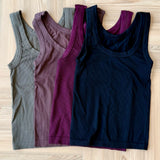 Nora Reversible Ribbed Tank