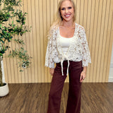 The Patch Pocket Wide Leg