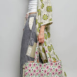 Quilted Cotton Tote Bag