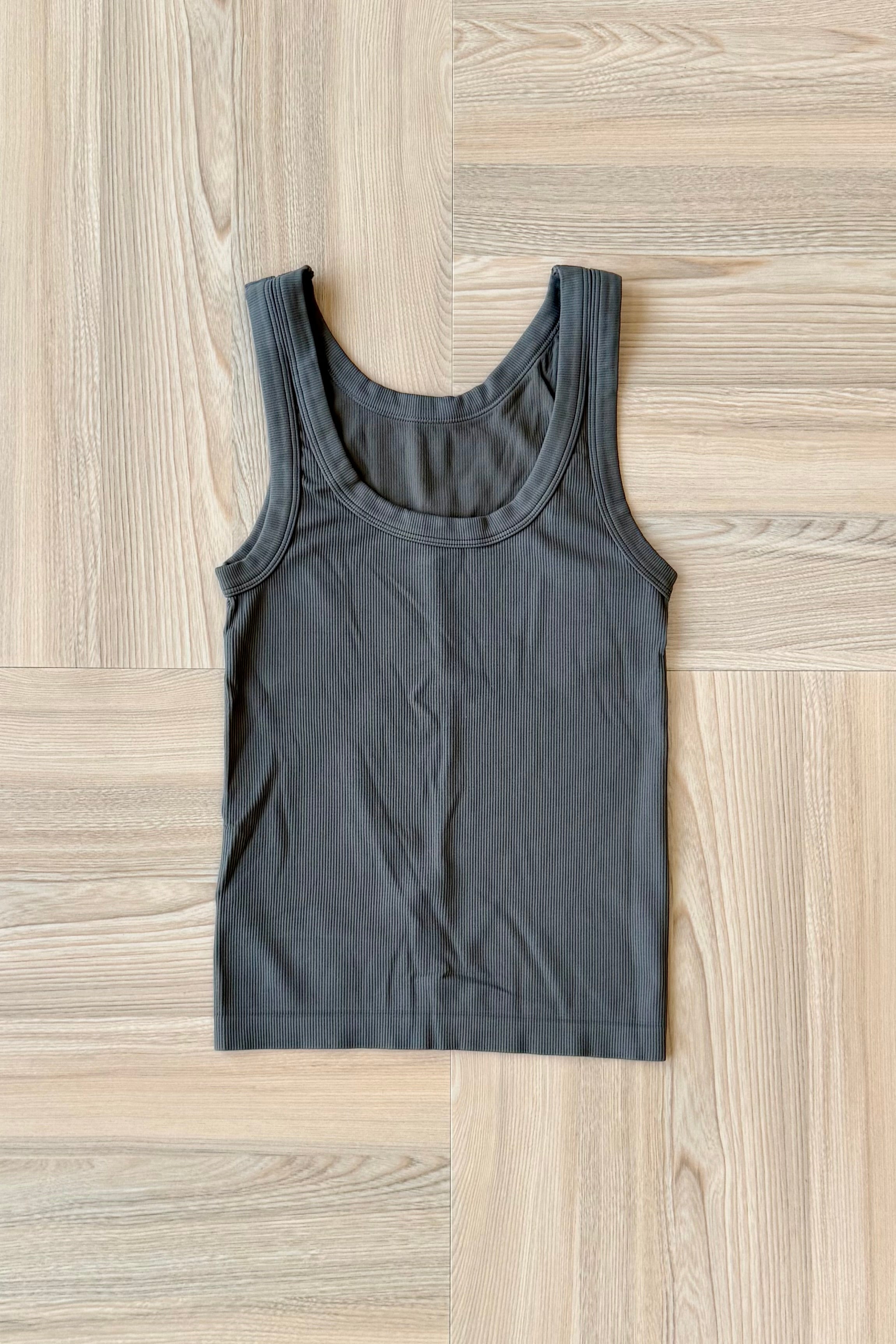 Nora Reversible Ribbed Tank