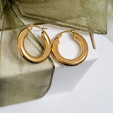 Carly Chunky Hoop Earring
