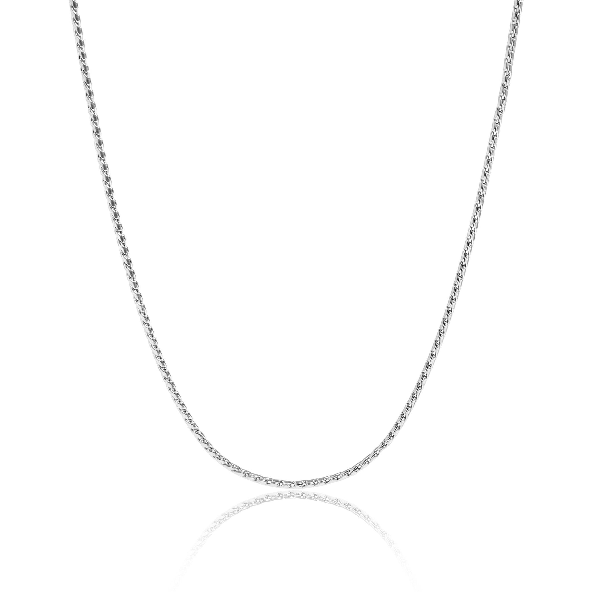 Amy Gold Stainless Steel Twisted Round Link Chain Necklace - MTT Collective