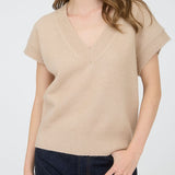 Maeve V-Neck Knit Sweater Vest