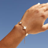 Emma Lucky Clover Charm Bracelet