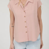 Sun Deck Linen Button Down