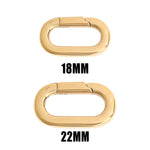 MTT Jewelry - Jewelry - Charms - Oval Carabiner - MTT Collective