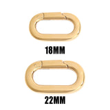 MTT Jewelry - Jewelry - Charms - Oval Carabiner - MTT Collective