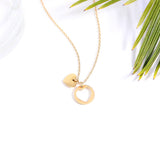 MTT Jewelry - Jewelry - Necklaces - Lacy Heart Cutout Necklace - MTT Collective