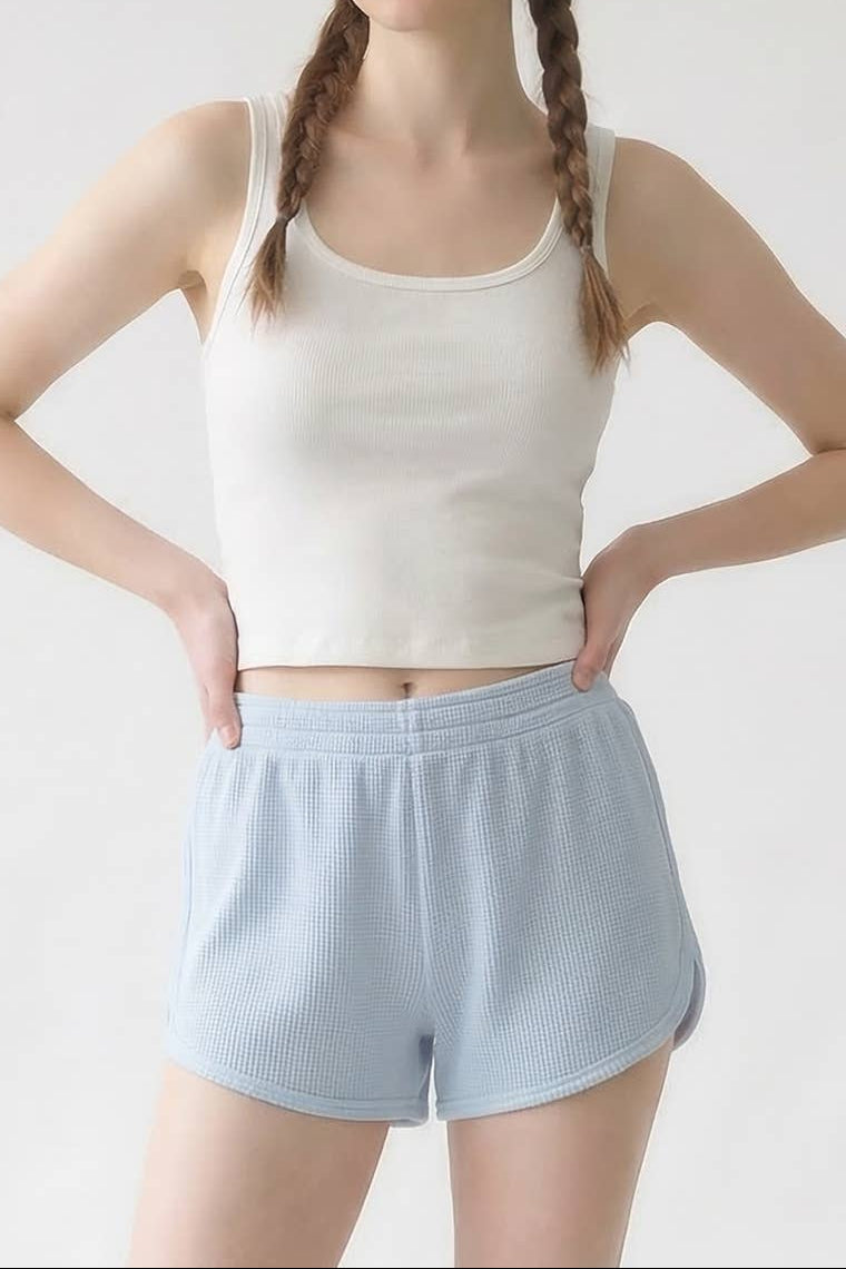 Basic Square Neck Cropped Tank