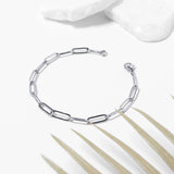 Taylor Paperclip Chain Bracelet