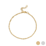 Kennedy Singapore Chain Bracelet