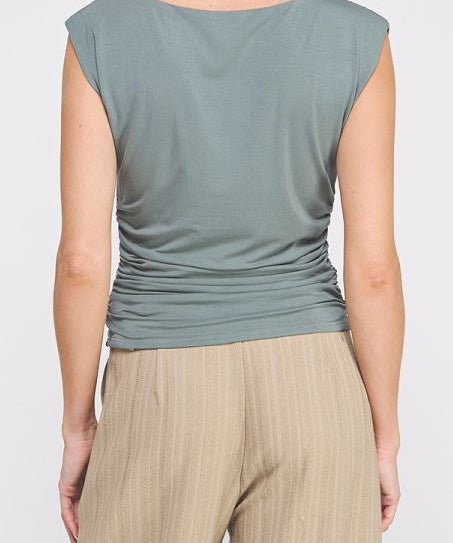 Lottie Shoulder Drape Top