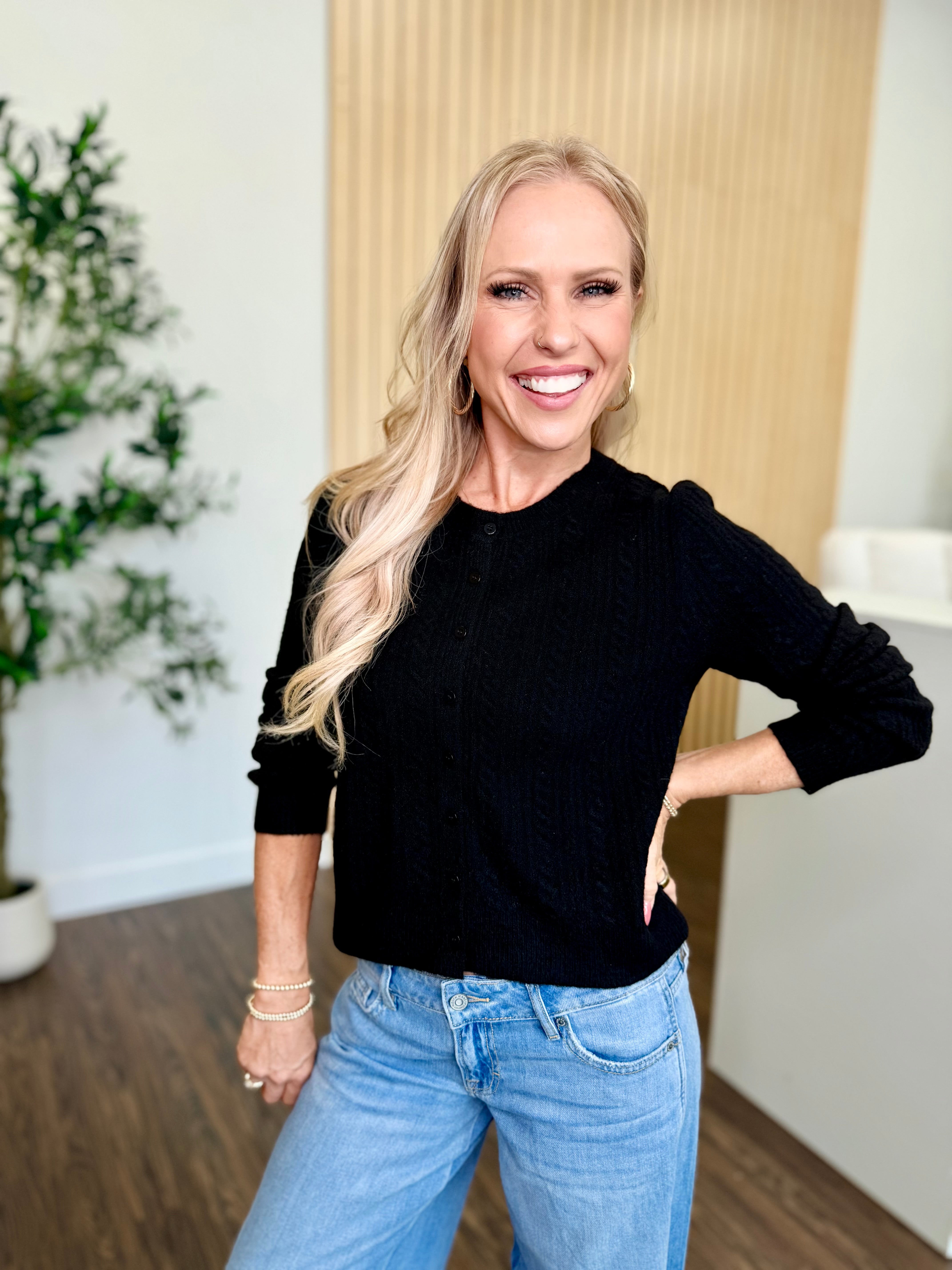 Medina Cable Cardigan