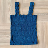 Julie Lace Textured Square Top