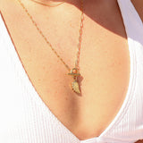 MTT Jewelry - Jewelry - Charms - 18K Gold PVD Stainless Steel Small Angel Wing Charm - MTT Collective