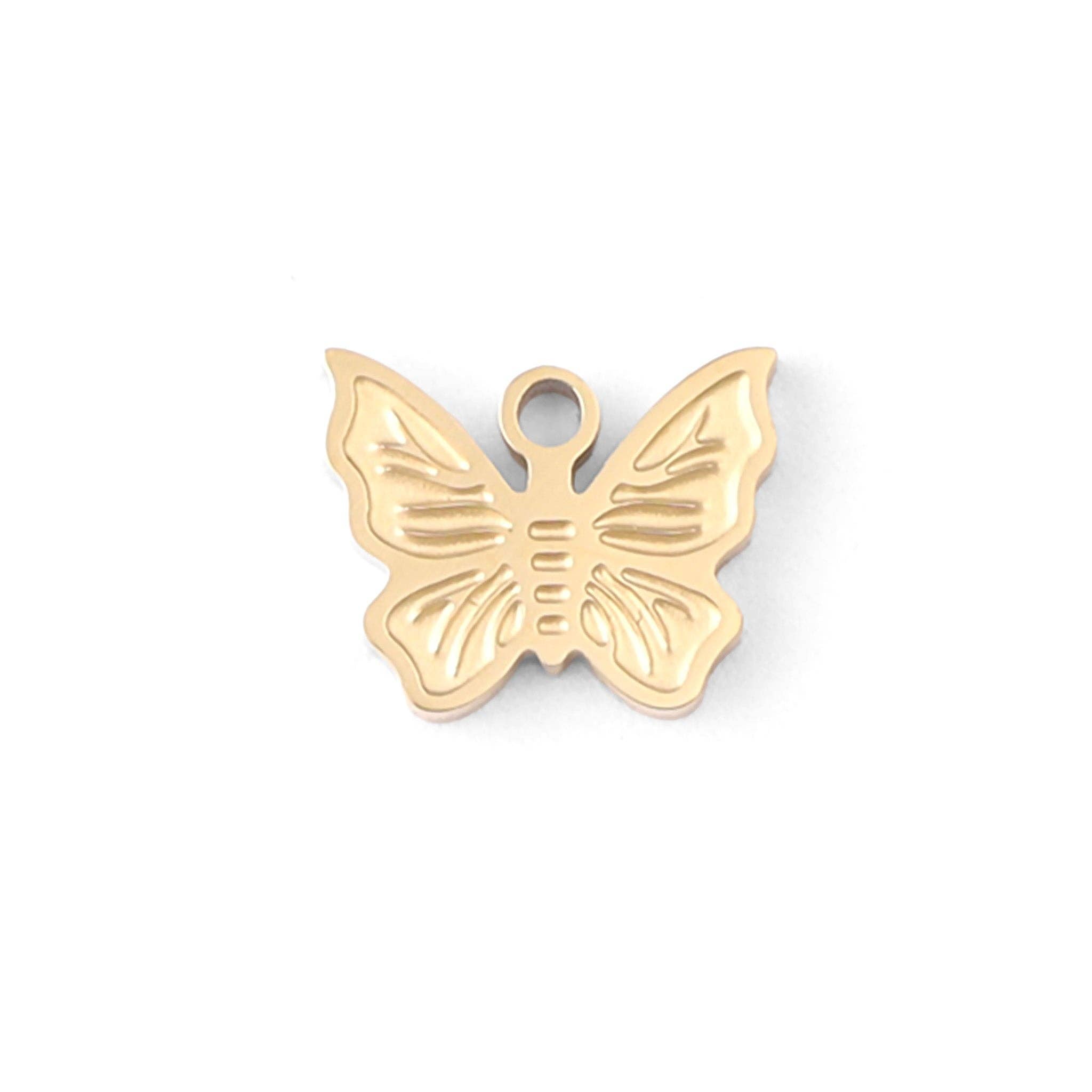 MTT Jewelry - Jewelry - Charms - Dainty Butterfly Charm - MTT Collective