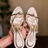 Heidi Knotted Strap Heeled Sandal