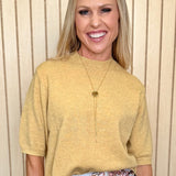 Clover Short Sleeve Sweater