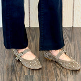 Mikel Studded Ballet Flat