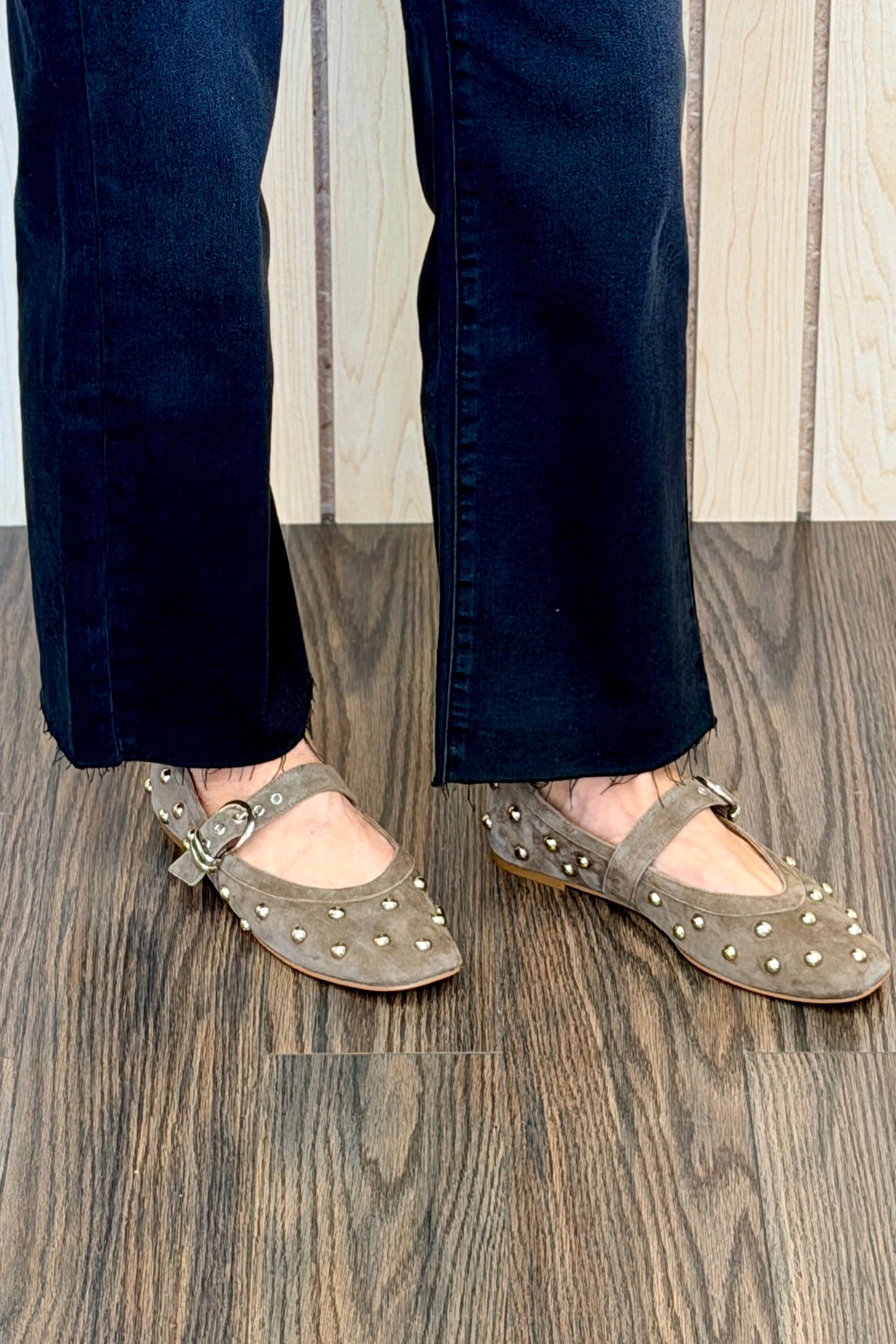 Mikel Studded Ballet Flat