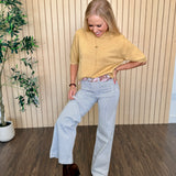 Clover Short Sleeve Sweater