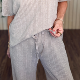 Sloane Jacquard Knit Wide-Leg Pant