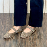Mikel Studded Ballet Flat