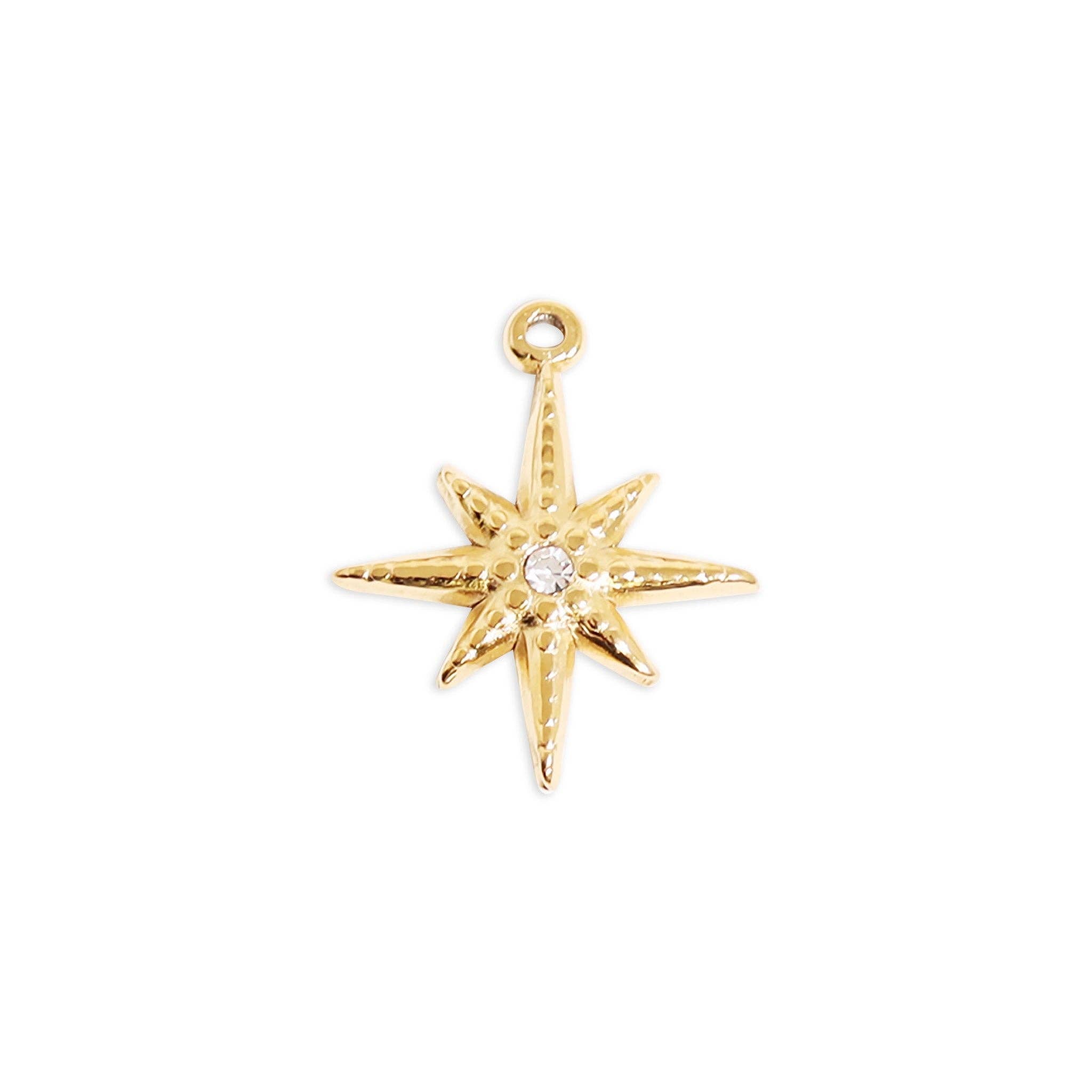 MTT Jewelry - Jewelry - Charms - Compass Star Charm - MTT Collective
