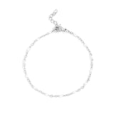 Maggie White Confetti Chain Bracelet