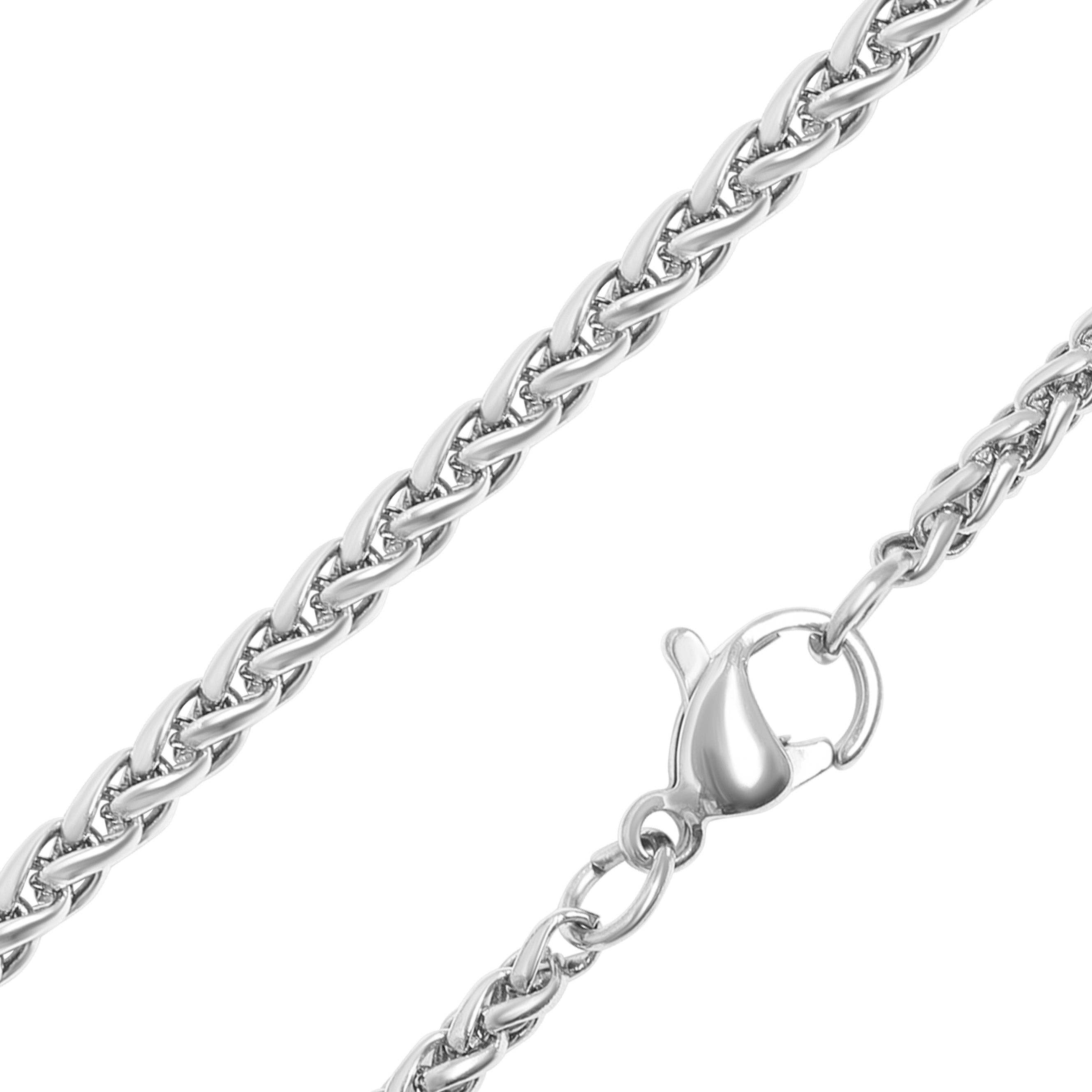 Selena Stainless Steel Wheat Chain Necklace - MTT Collective