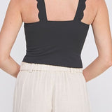 Rebecca Scallop Edge Bralette